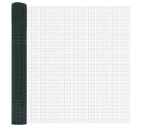 vidaXL Welded Wire Fence Green 1.2 x 25 m