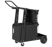vidaXL Welding Trolley Black 90 x 46 x 96 cm Steel,