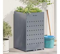 VidaXL Wheelie Bin Storage With Planter Roof For Single 240L Bin