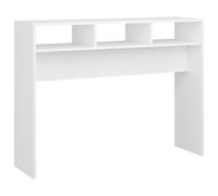 Vidaxl Console Table White 105X30X80 Cm Engineered Wood