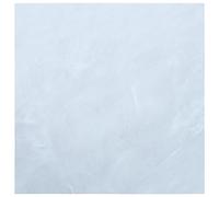 'vidaXL White Marble PVC Self-Adhesive Flooring Planks - Waterproof, Flame-Retardant, Antistatic, Compliant with European Standards - 55 Planks Covering 5.11 sqm