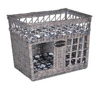 Vidaxl Willow Cat Tree Pet House/bed/scratching Post With Cushion Square