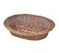 vidaXL Willow Dog Basket/Pet Bed Natural 70 cm