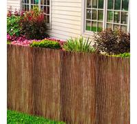 vidaXL Willow Fence Brown 150 x 300 cm