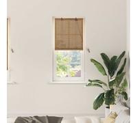 vidaXL Window Blinds & Shades Other Manual Light Brown Bamboo
