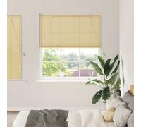vidaXL Window Blinds & Shades Other Manual Natural Bamboo