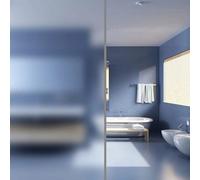 vidaXL White Frosted Privacy Window Film - Milk Glass PVC, Self-Adhesive - 90cm x 100m for Bathroom, Bedroom, Office