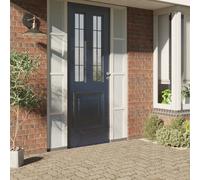 vidaXL Window Film Frosted Stripes Design 45x2000 cm PVC