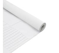vidaXL Window Film, Matte White, PVC