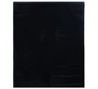 vidaXL Window Film Static Frosted Black 45x1000 cm PVC
