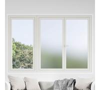 vidaXL Window Films Frosted Grey PVC