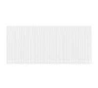 vidaXL Window filter curtains, decorative net curtains, modern and private, perfect for your living room or bedroom. Rectangular polyester panels that let a little light through.