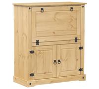 vidaXL Wine Cabinet Corona 97x45x114 cm Solid Wood Pine