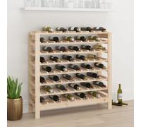 Vidaxl Wine Rack 109.5X30X107.5 Cm Solid Wood Pine