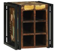 vidaXL Wine Rack 35 x 35 x 39 cm Solid Reclaim Wood