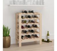 (61.5 x 30 x 82 cm) vidaXL Solid Wood Pine Wine Rack Alcohol Rack Bottle Holder Shelf Multi Models