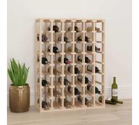 Solid Wood Pine Wine Rack Wooden Whisky Bottle Holder 25/48 Bottles vidaXL