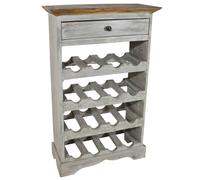 Vidaxl Wine Rack Solid Mahogany Wood 55X23X85 Cm Wine Racks