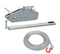 vidaXL Wire Rope Hoist Winch 1600 kg