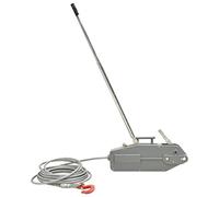 vidaXL Wire Rope Hoist Winch Material Handling Equipment Lifts 20 m Long Steel Rope Puller Manual Lever Hand Winch Pulling Hoist 3200 kg