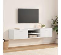 VidaXL Wooden Cabinet 150 X 39 X 30 Cm White Engineered Wood