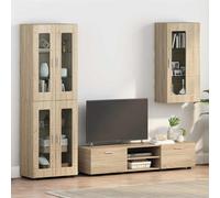 vidaXL Wooden Cabinet Sonoma Oak 50 x 29 x 100 cm Engineered Wood