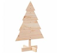 vidaXL Wooden Christmas Tree for Decoration 70 cm Solid Wood