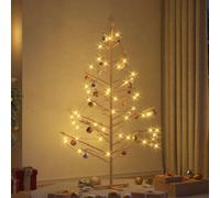 Vidaxl Wooden Christmas Tree With Stand Natural 180 Cm Solid Pine Wood