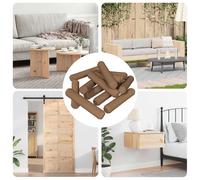 vidaXL Wooden Dowels 18000 pcs Brown Solid wood