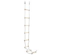 vidaXL Kids Rope Ladder 290cm Wood Baby Hanging Ladders Swing Climbing Wall