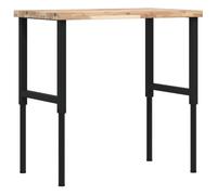 vidaXL Workbench Wooden Work Table Work Bench Solid Wood Acacia Rectangular