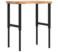 vidaXL Workbench Wooden Work Table Work Bench Solid Wood Acacia Rectangular