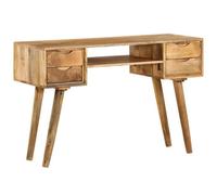 Vidaxl Writing Desk Solid Mango Wood 115X47X76 Cm Writing Desks