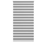 vidaXL Zebra Blind 120x230cm grey Home Office Window Roller Shade Sunscreen