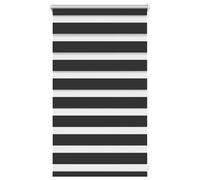 vidaXL Zebra Blind 50 x 100 cm Black, Black