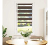 Roller Blind Blackout 80x150cm Coffee Daynight Window Blinds Sunscreen Quality