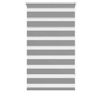 vidaXL Zebra Blind 90.9 x 150 cm Grey
