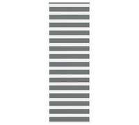 (dark grey, 75 x 200 cm) vidaXL Zebra Blind Fabric Polyester