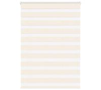 vidaXL Zebra Blind Marble Beige 105x150 cm Fabric Width 100.9 cm Polyester