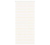 vidaXL Zebra Blind Marble Beige 110x200 cm Fabric Width 105.9 cm Polyester