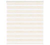 vidaXL Zebra Blind Marble Beige 120x150 cm Fabric Width 115.9 cm Polyester