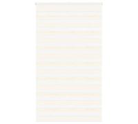 vidaXL Zebra Blind Marble Beige 125x200 cm Fabric Width 120.9 cm Polyester