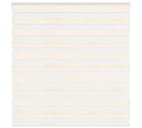 vidaXL Zebra Blind Marble Beige 140x100 cm Fabric Width 135.9 cm Polyester