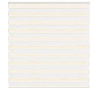 vidaXL Zebra Blind Marble Beige 140x150 cm Fabric Width 135.9 cm Polyester