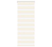 vidaXL Zebra Blind Marble Beige 60x150 cm Fabric Width 55.9 cm Polyester