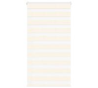 vidaXL Zebra Blind Marble Beige 80x100 cm Fabric Width 75.9 cm Polyester