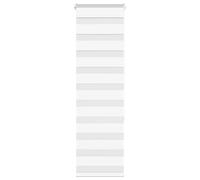 vidaXL Zebra Blind White 40x150 cm Fabric Width 35.9 cm Polyester