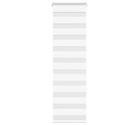 vidaXL Zebra Blind White 45x100 cm Fabric Width 40.9 cm Polyester