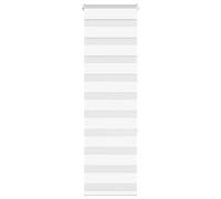 vidaXL Zebra Blind White 45x150 cm Fabric Width 40.9 cm Polyester