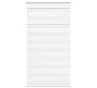 vidaXL Zebra Roller Blind - Modern White 85x100 cm
